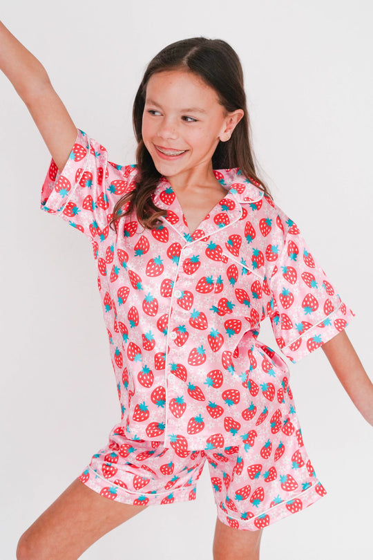 Girls' Trendy PJ Top