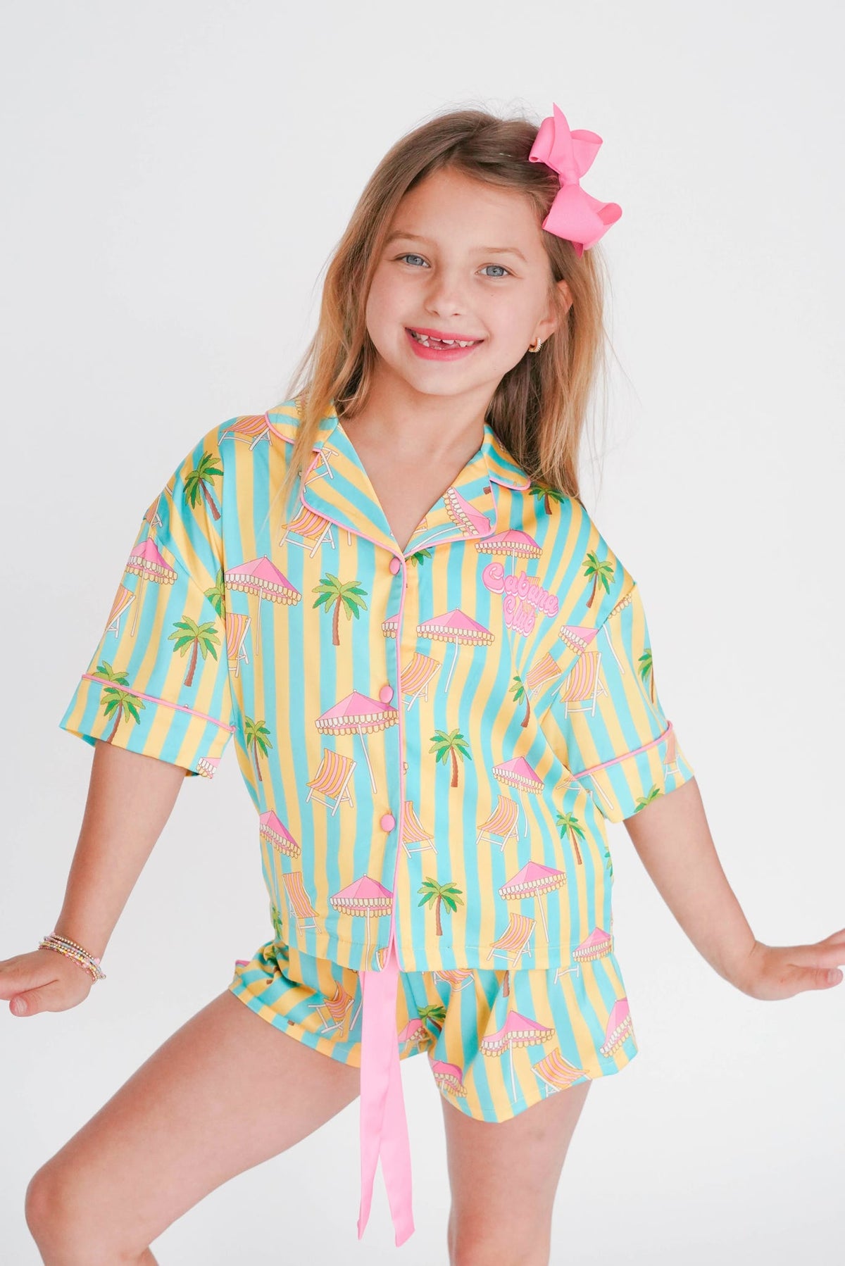 Girls' Sunshine Society Silky Shorts