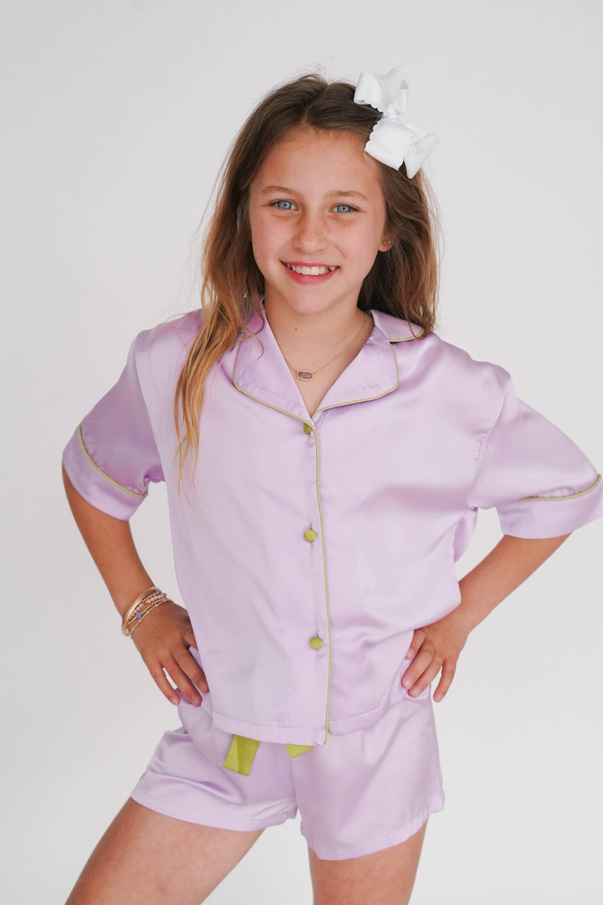 Girls' Sunshine Society Silky Shorts