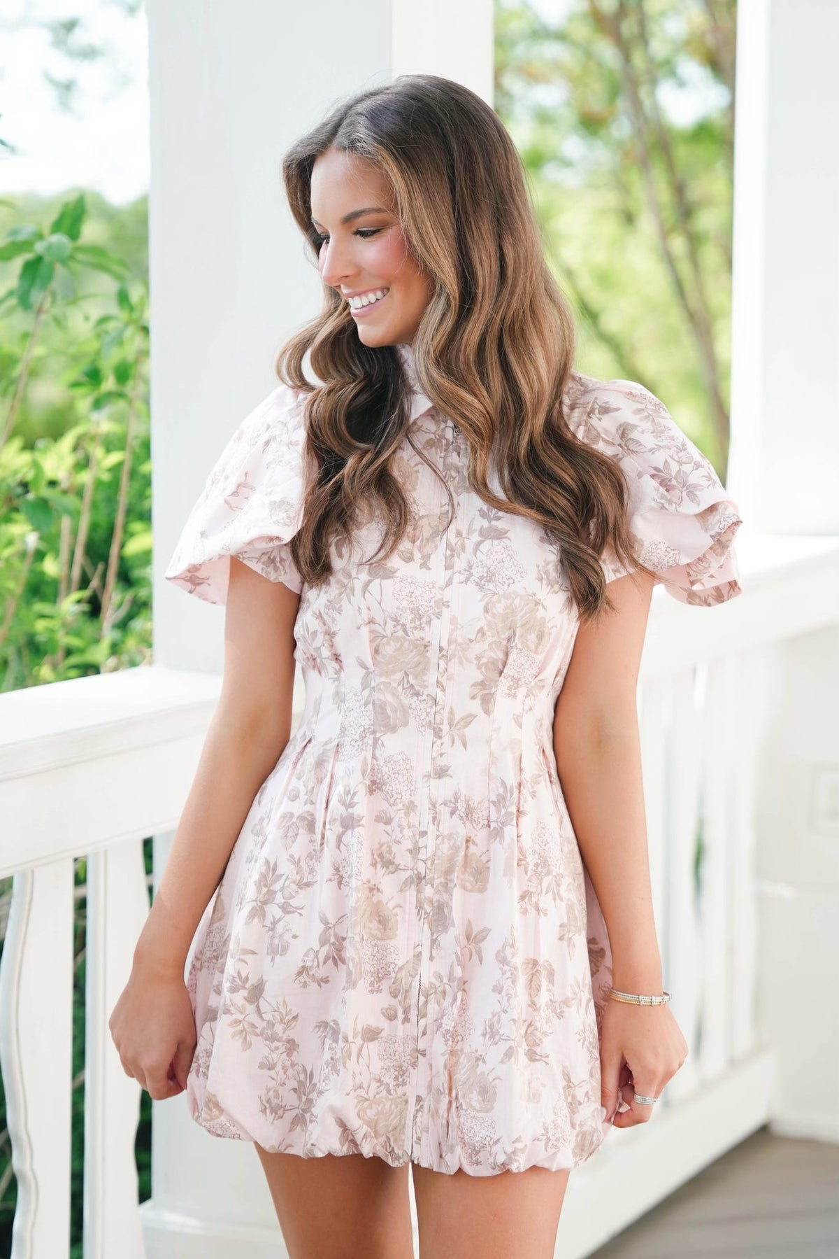 In This Together Dress Blush/Khaki / Medium In This Together Dress Blush/Khaki / Medium