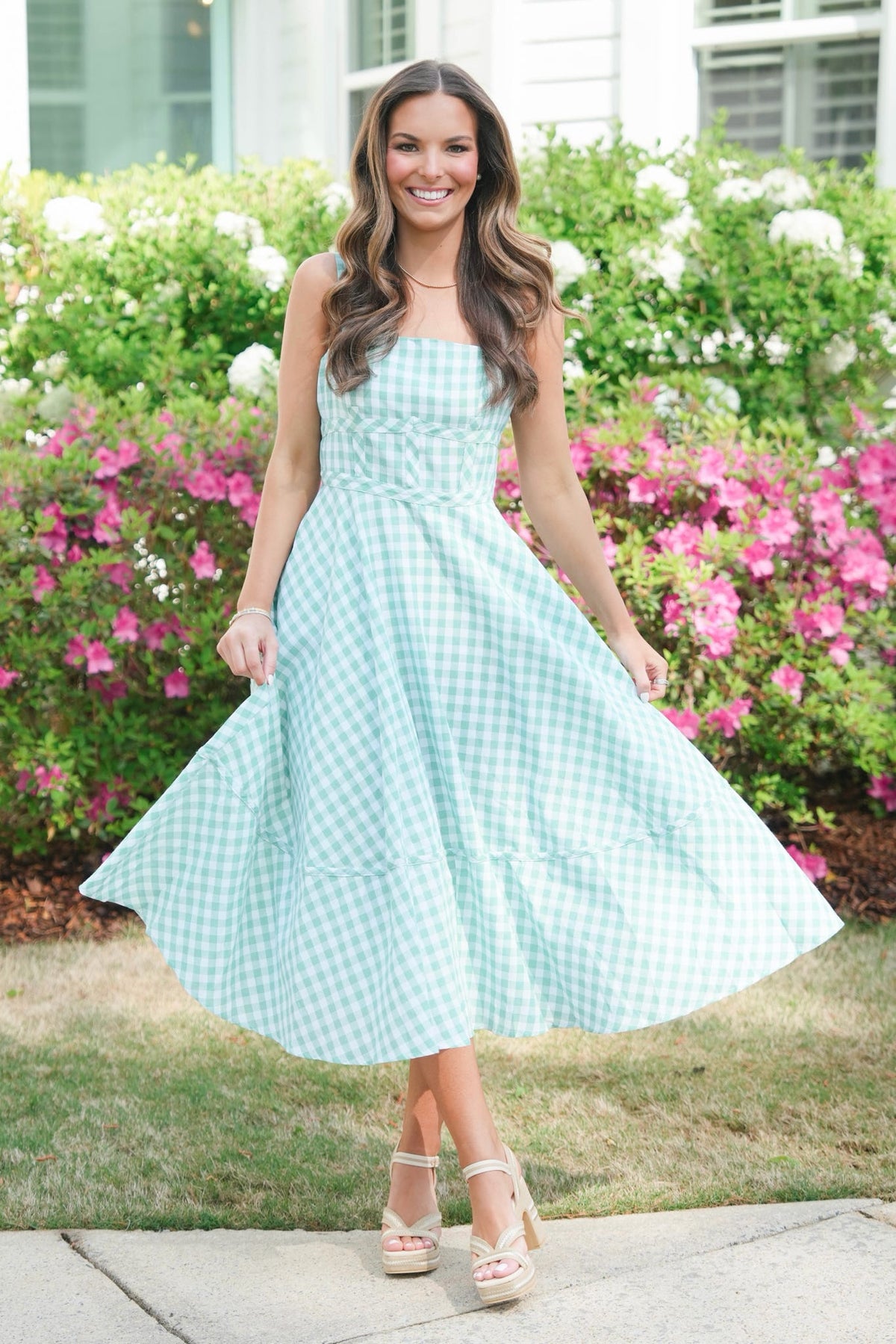 green masters dress Dress of The Masters is back in stock! Comment Yes please! for links! @maryhelen_law @lawluxurytravel made all my masters dreams come true last year!