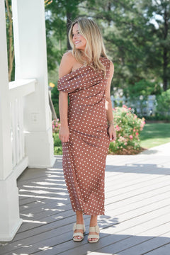 Date Night Dress Chocolate / Small