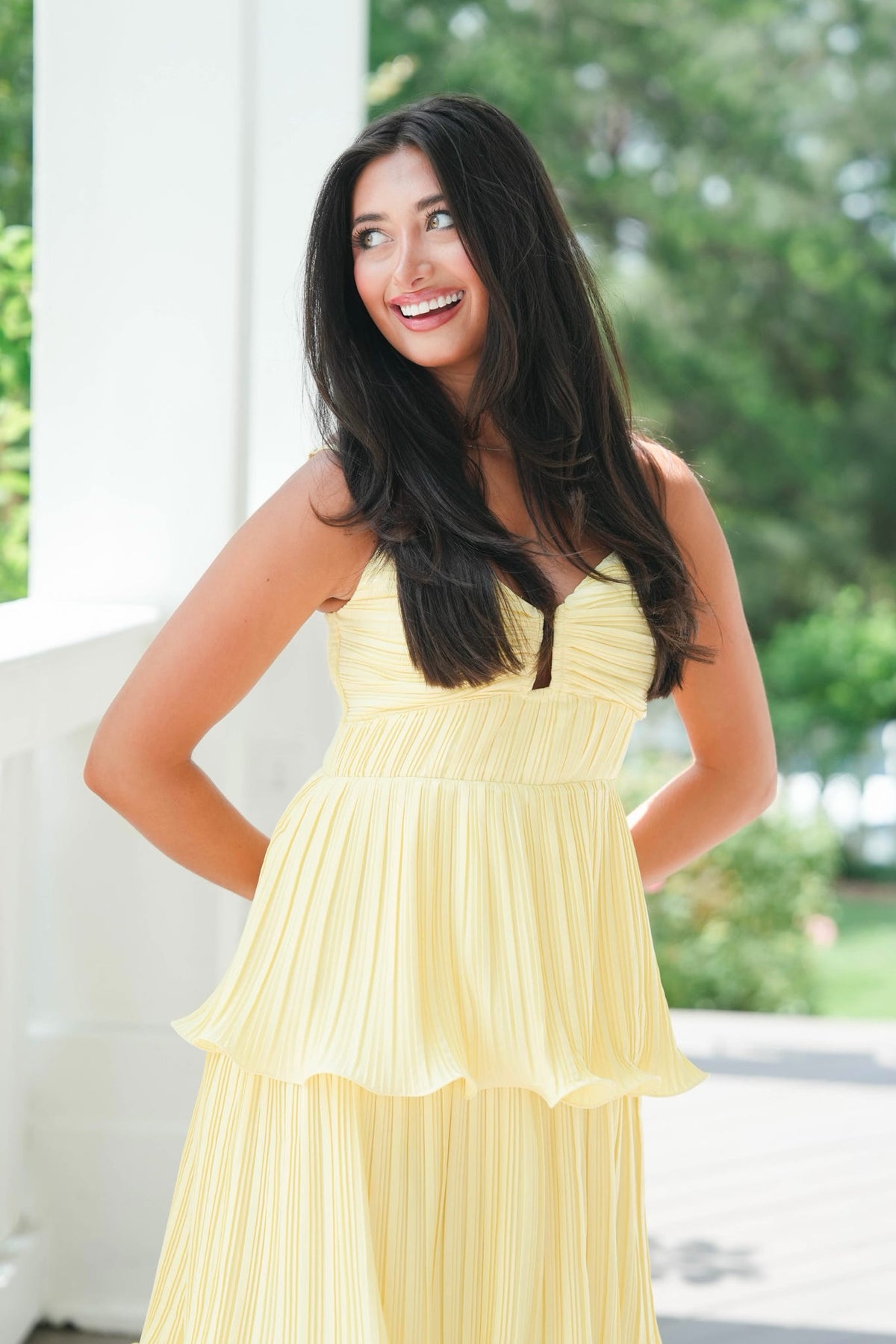 astr label dress ASTR The Label Jaida Bustier Dress