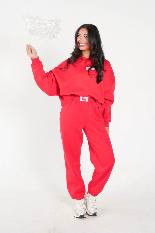 Scarlet & Gold Roll Tide Becca Jogger