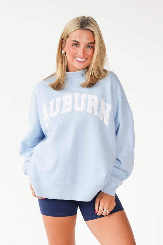 Auburn Mockneck Sweatshirt - Pants Store