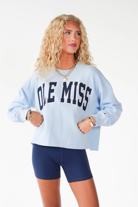 Ole Miss Cropped Sweatshirt