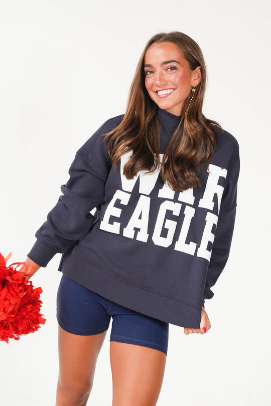 War Eagle Mockneck Sweatshirt