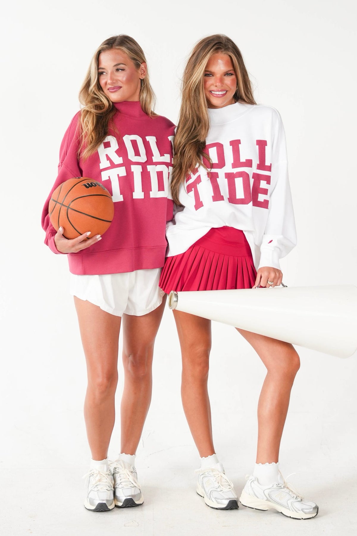 Roll Tide Stacked Mockneck Sweatshirt