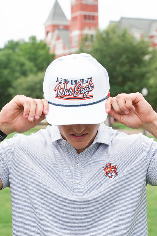 Legacy Roadie Auburn University War Eagle Script Hat
