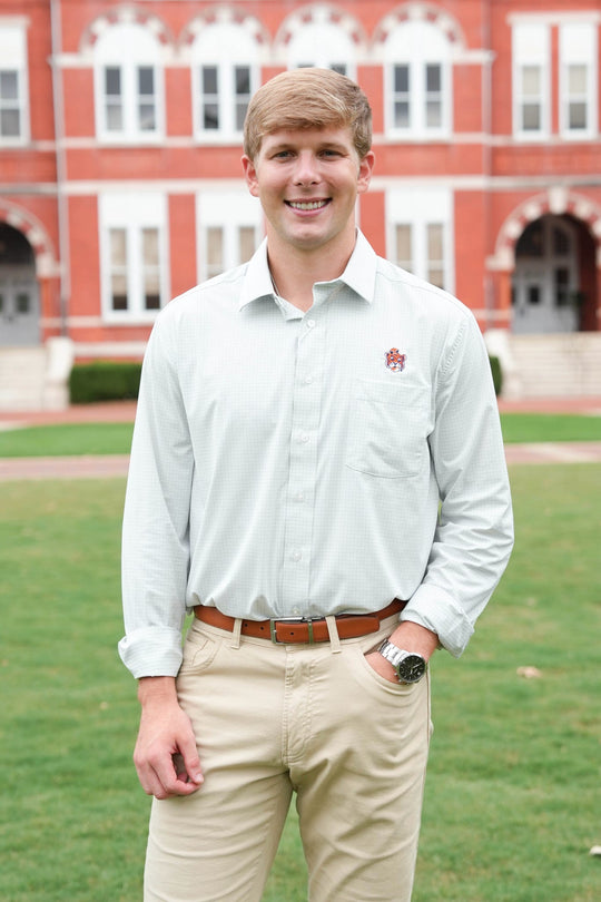 Gen Teal Chapman Performance Sport Shirt Aubie