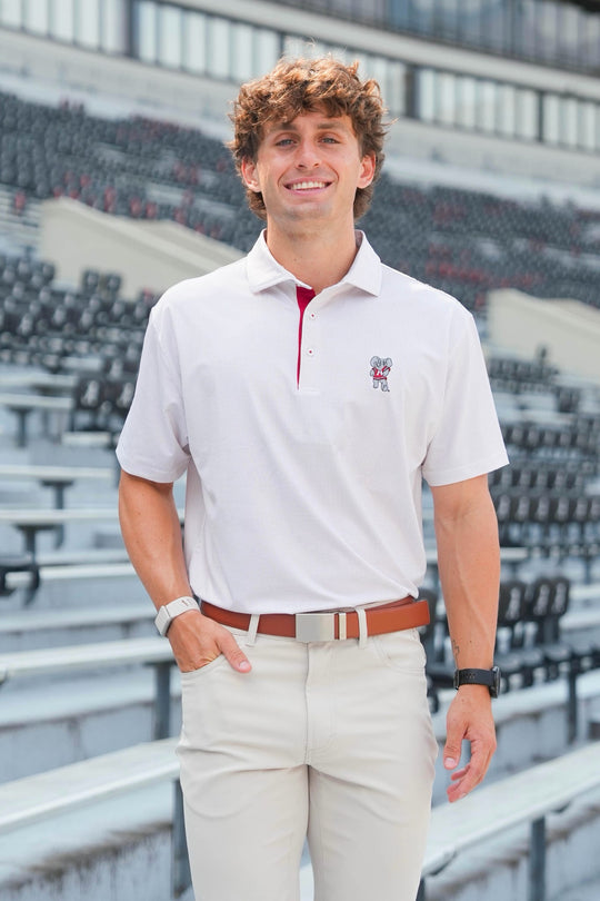 Taylor & Mick Vault 9 Patterned Polo