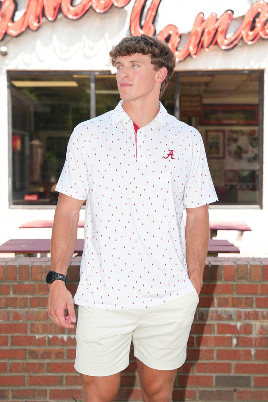 Taylor & Mick Alabama State Script A Polo