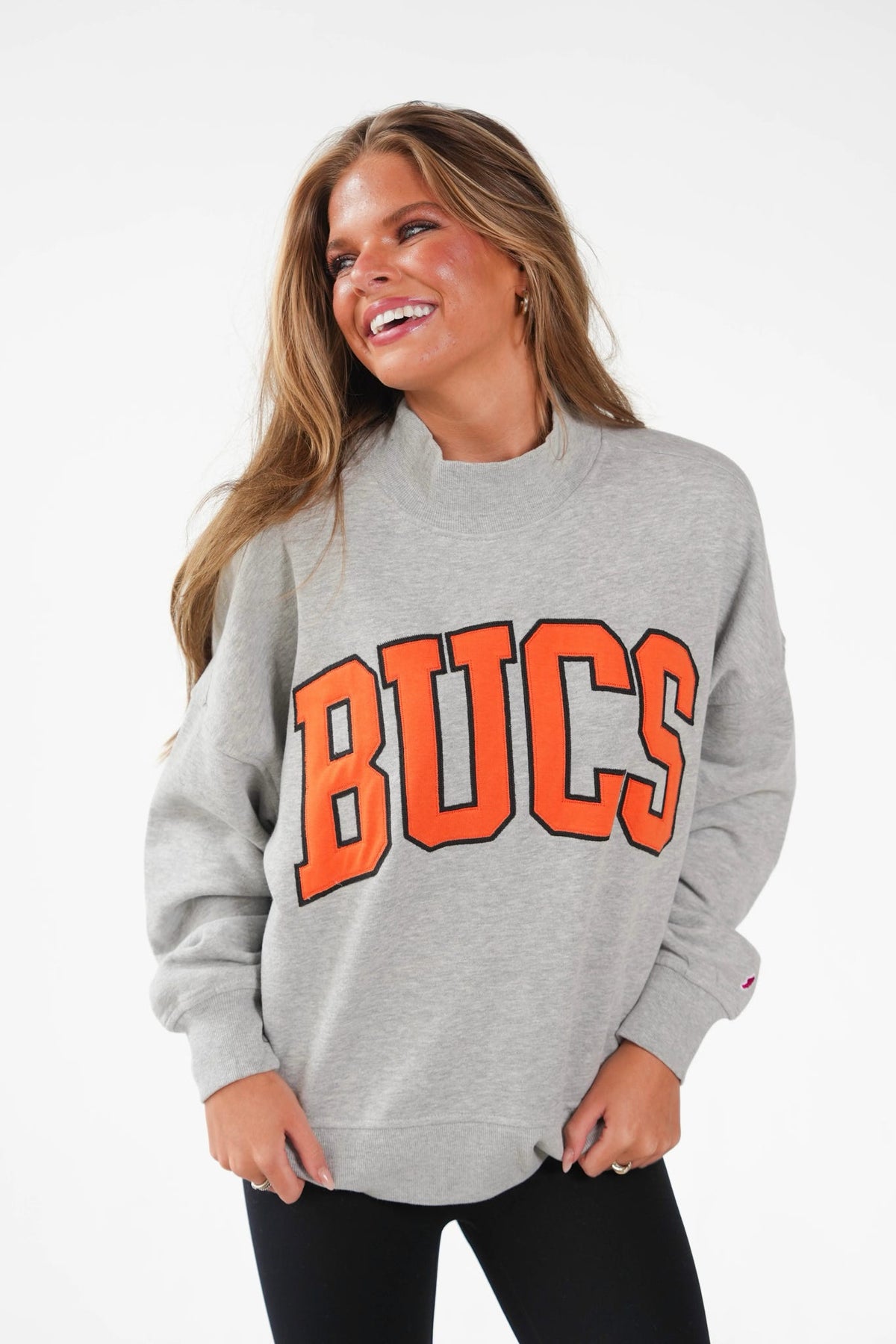 Bucs Mockneck Sweatshirt