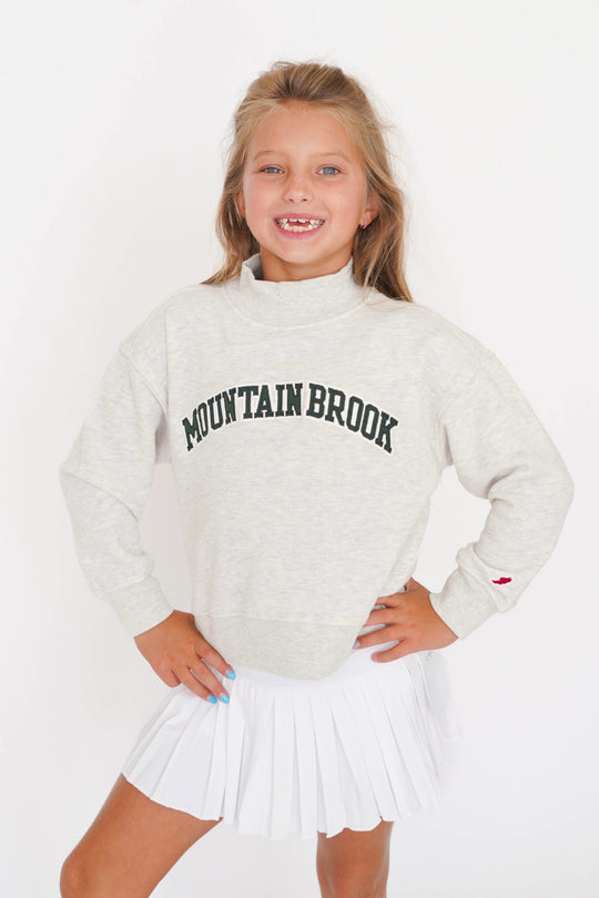 Girls' Mountain Brook Mockneck Sweatshirt