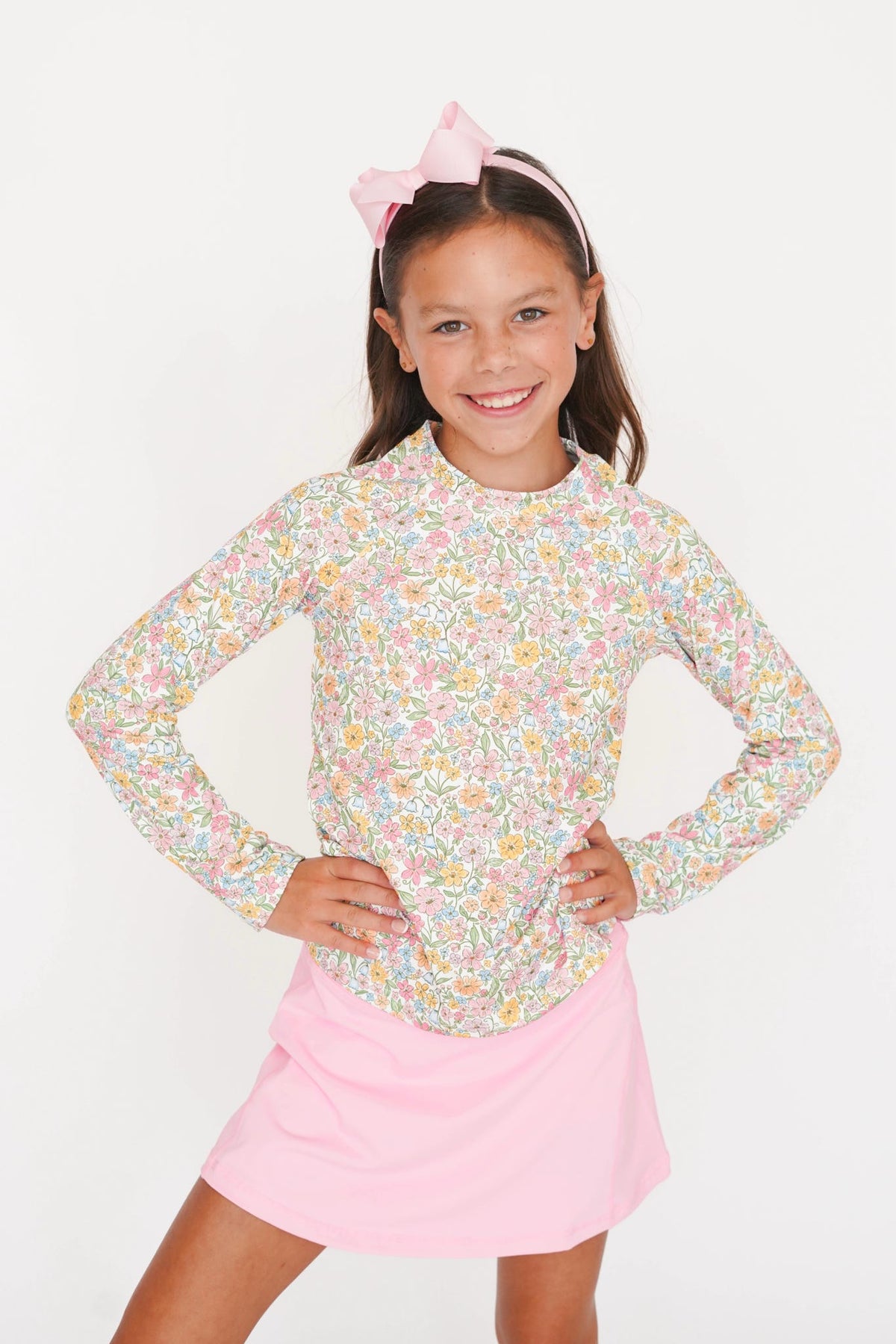 Swoon Floral Active Top