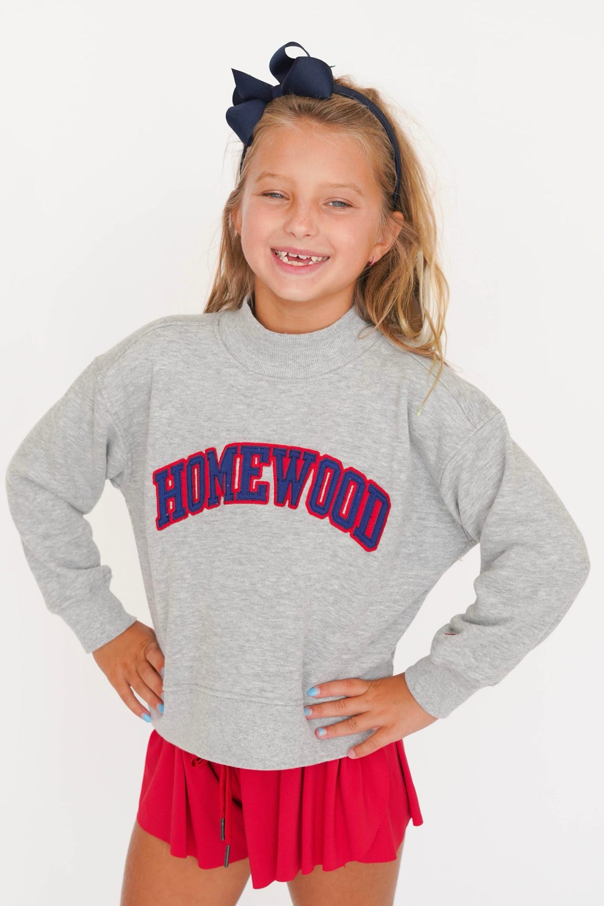Girls' Homewood Mockneck Sweatshirt