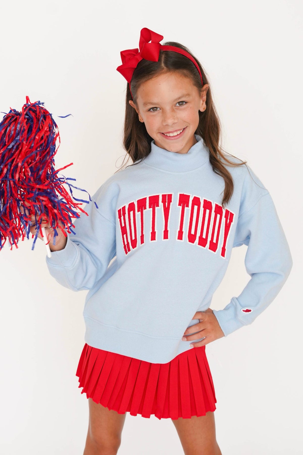Girls' Hotty Toddy Mockneck Sweatshirt