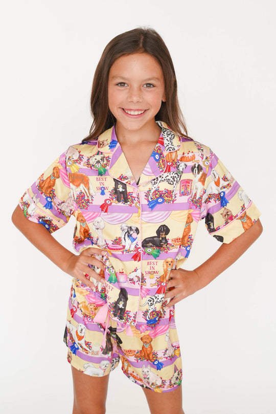Girls' Sunshine Society Silky Shorts