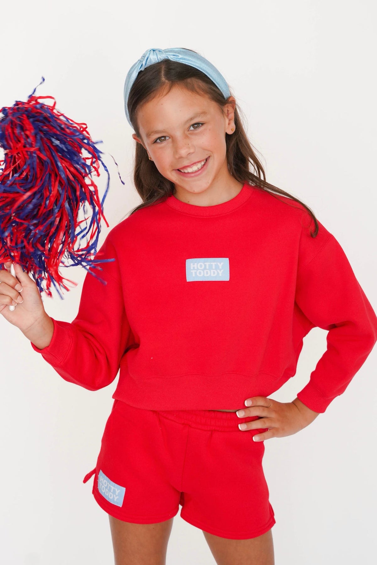 Scarlet Youth Drop Shoulder Sweatshirt Hotty Toddy