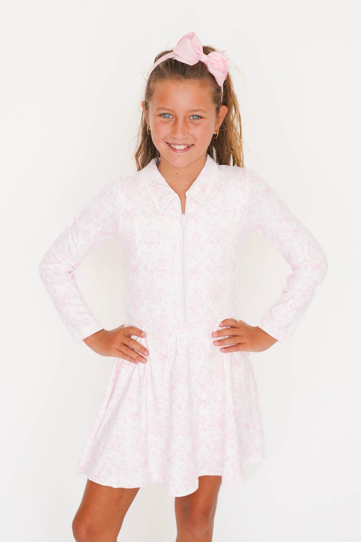 Girls' Swoon Toile Athletic Dress