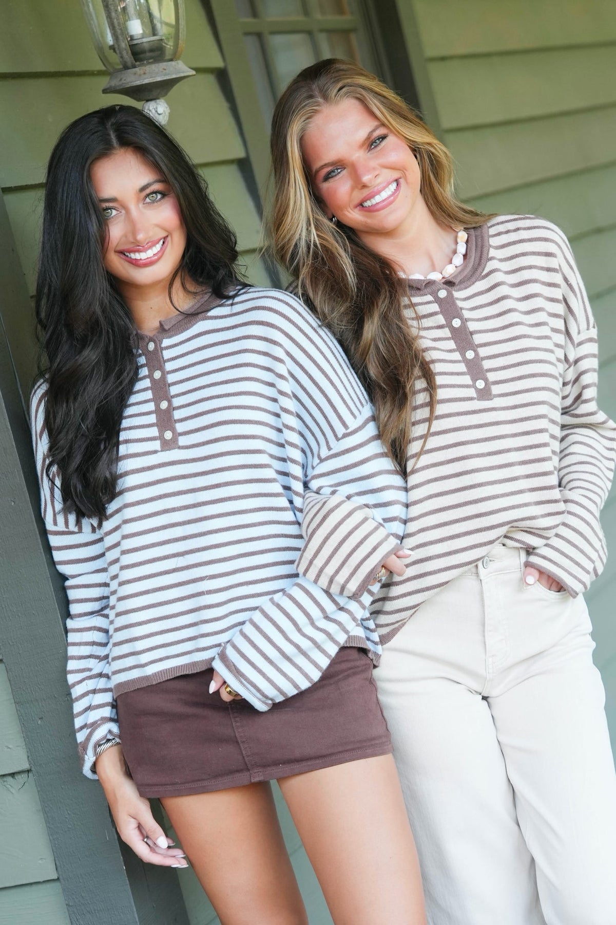 Barbra Henley Sweater
