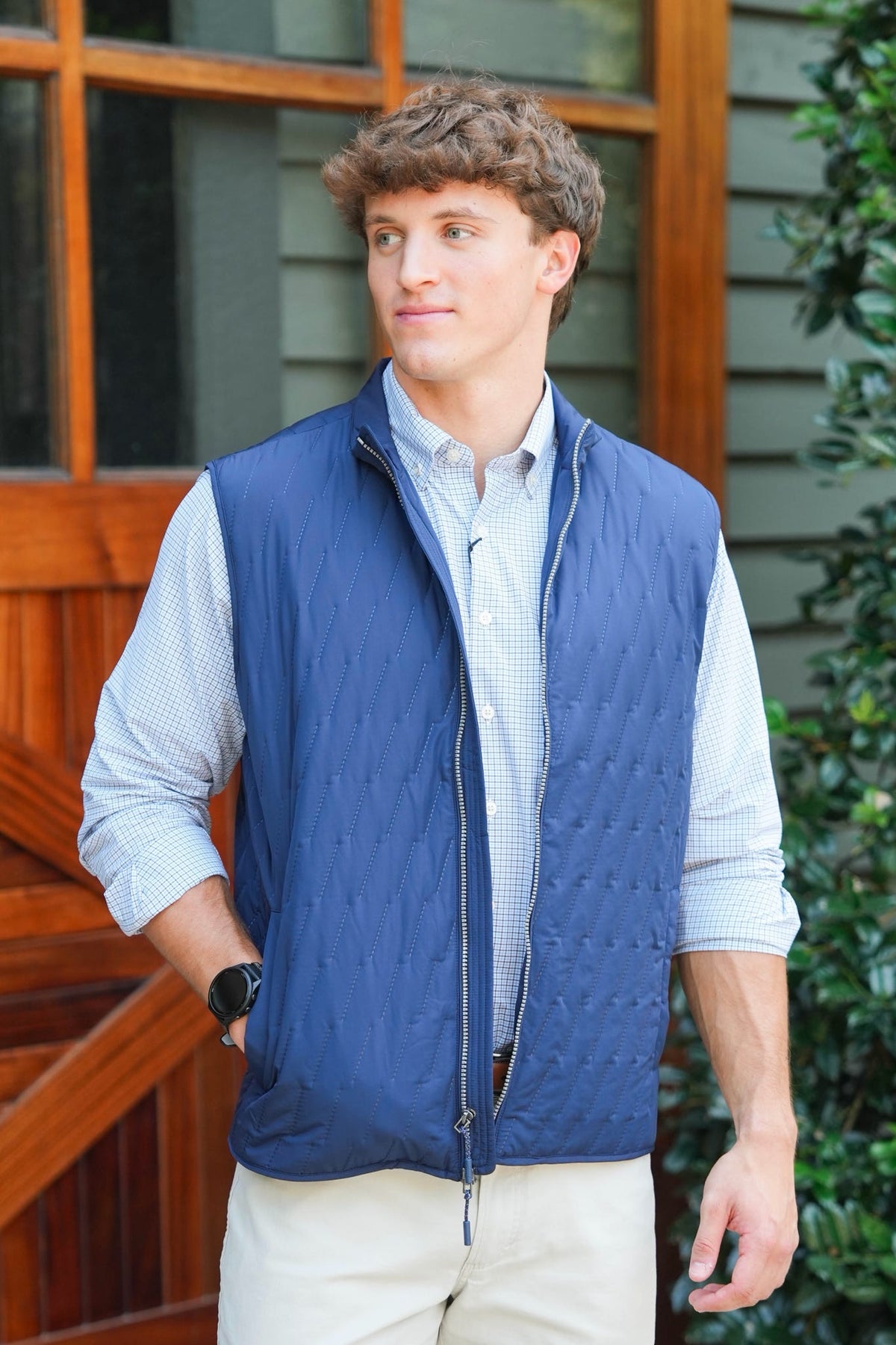Johnnie O Belfry Quilted Puffer Vest