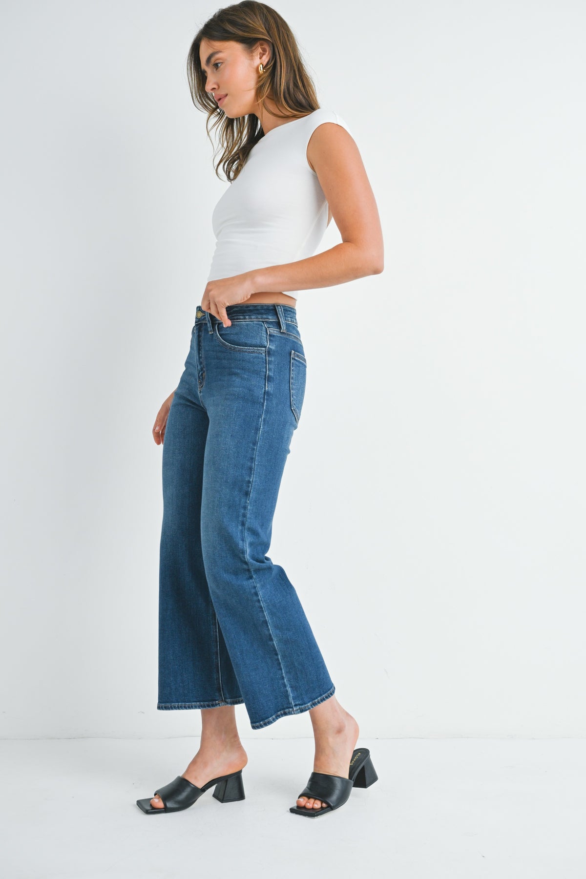 Just USA Slim Wide Leg