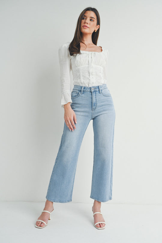 Just USA Slim Wide Leg