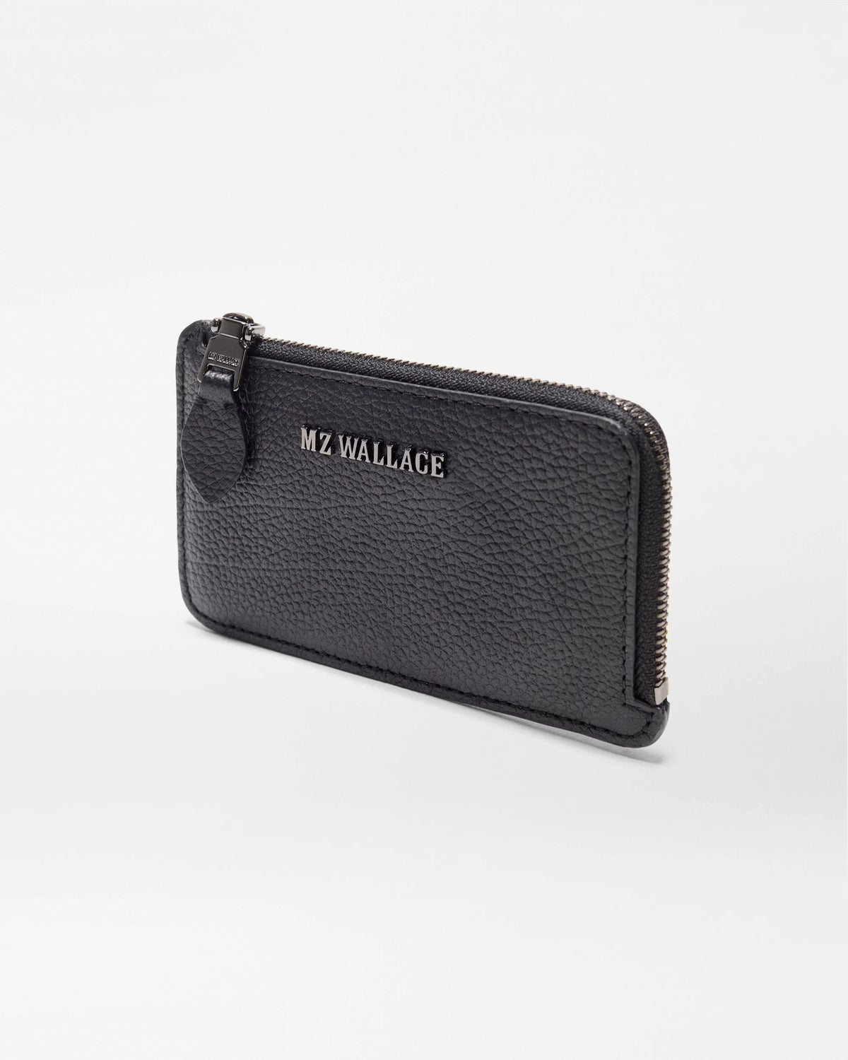 black wallet