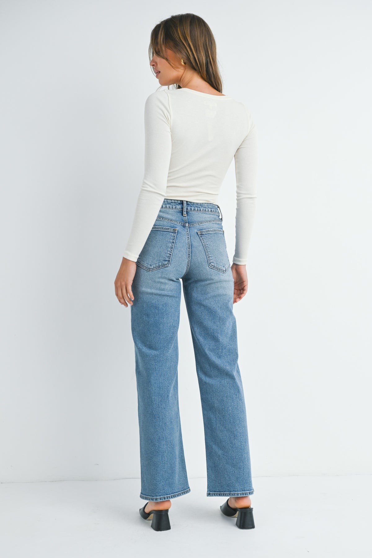 JBD High Rise Straight Pant