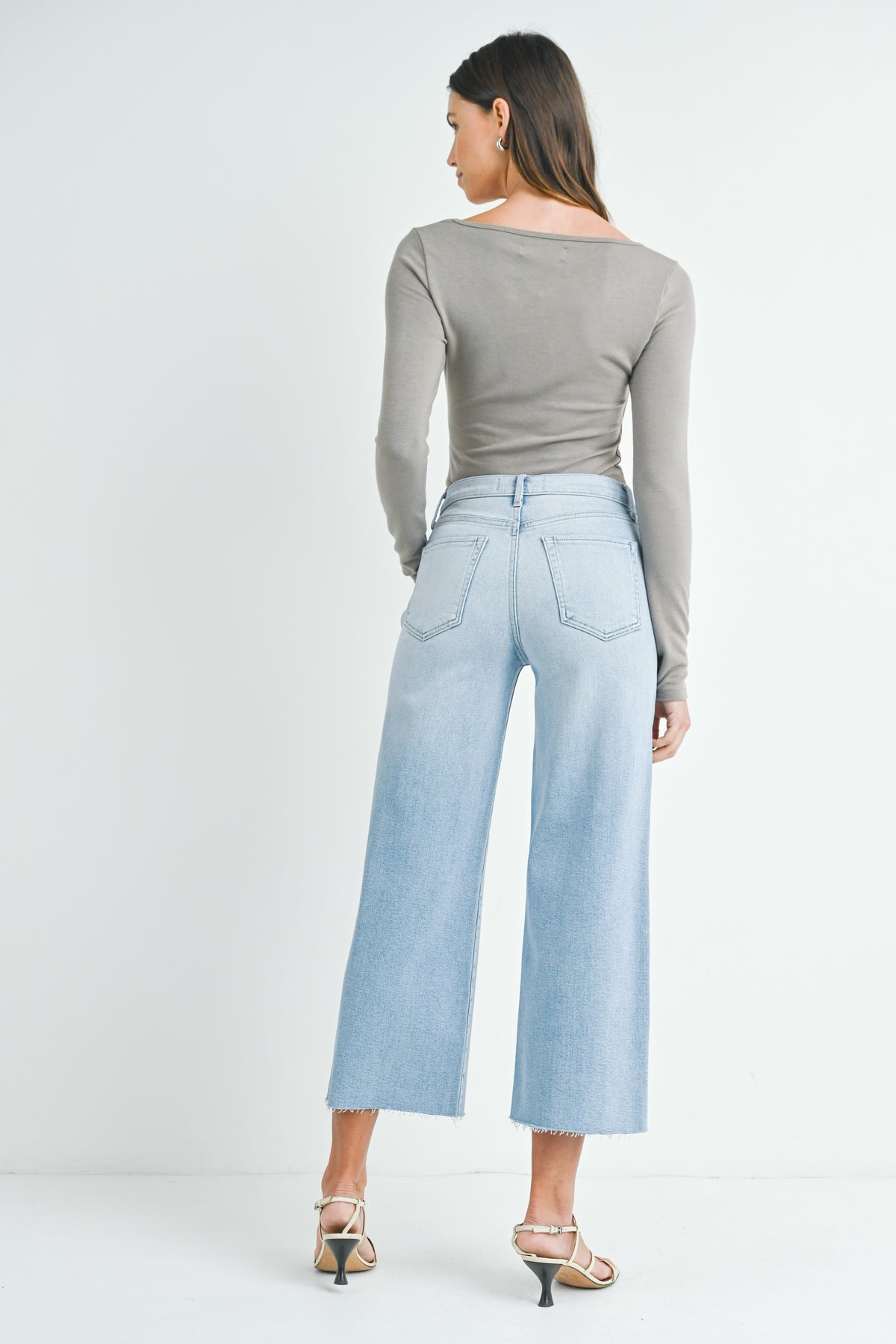 Just Black Scissor Cut Jeans