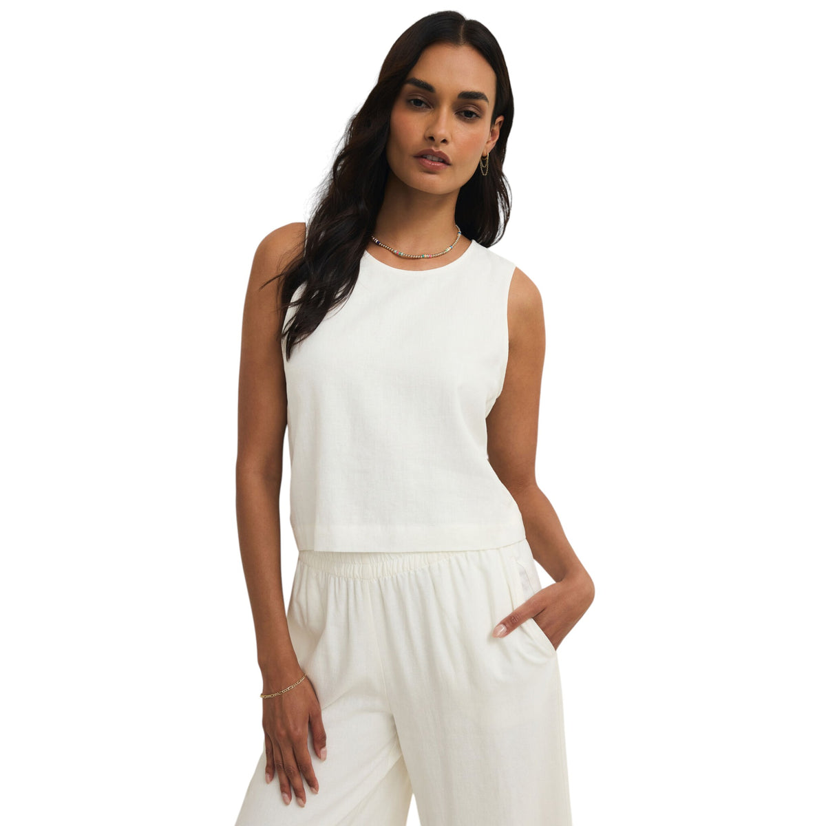Z Supply Sloane Linen Tank