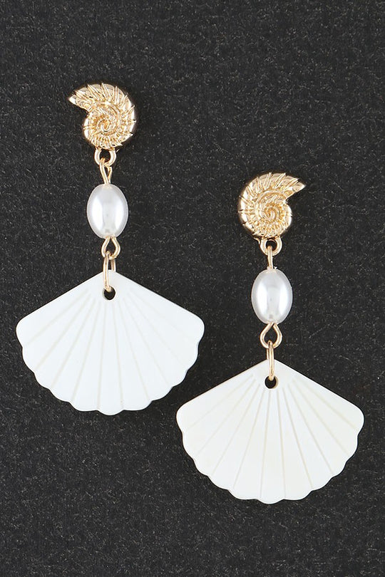 Shell Dangle Earrings