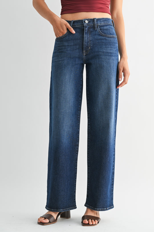 Just Black Denim Straight Leg Jean