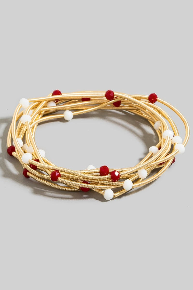 Game Day Bracelet Stack