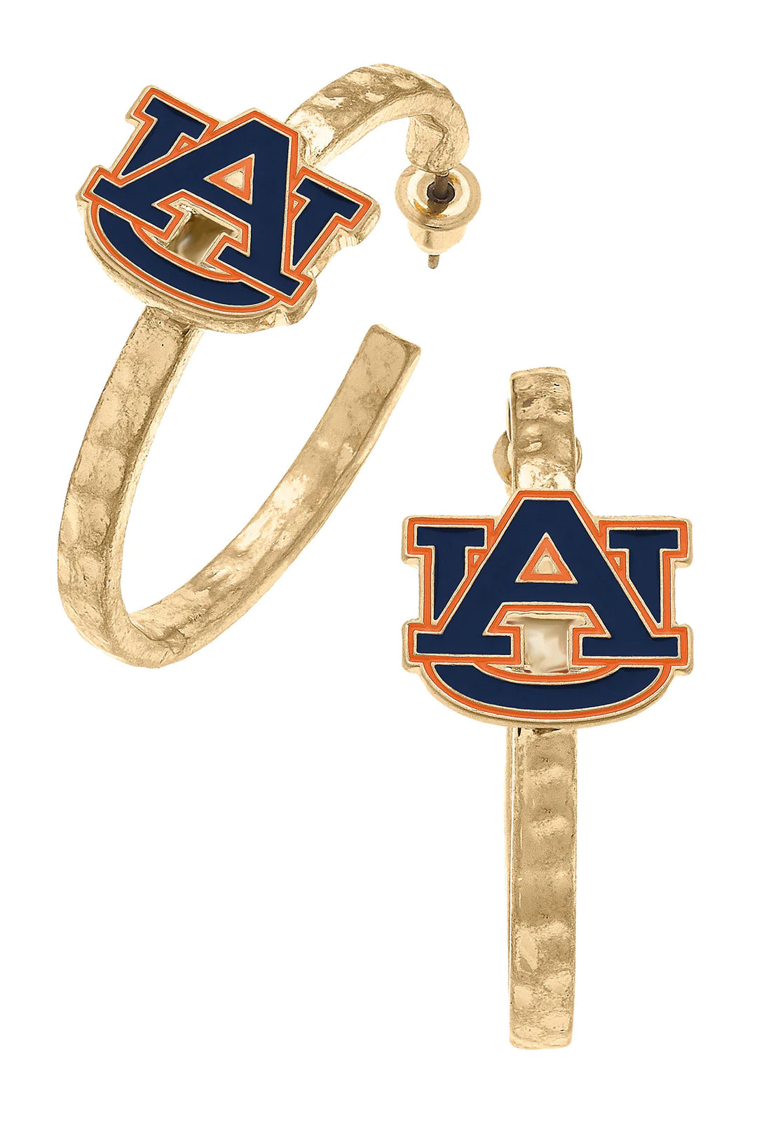 Auburn Tiger Enamel Logo Hoop