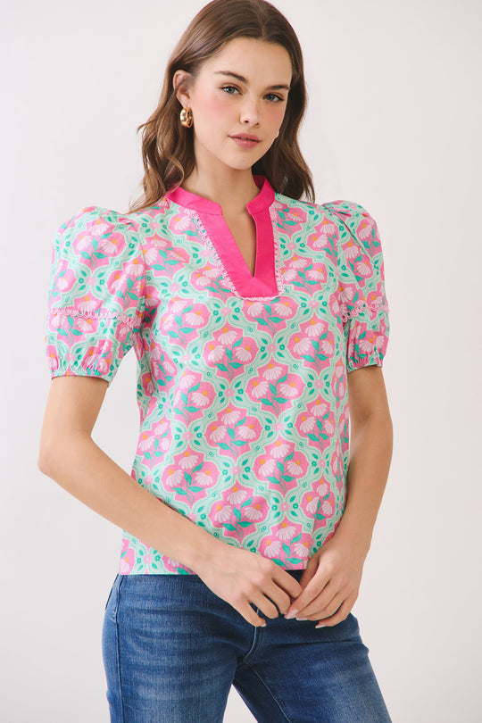 In My Floral Era Top