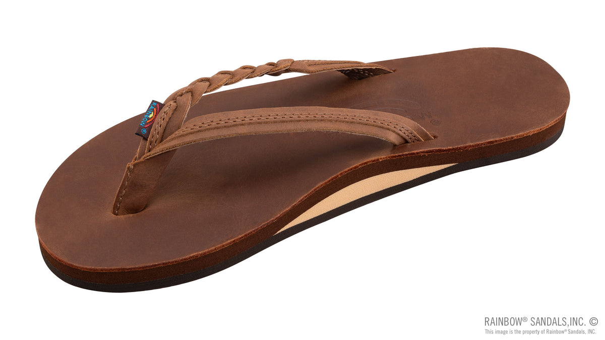 Women's Rainbow Flirty Braidy Flip Flop