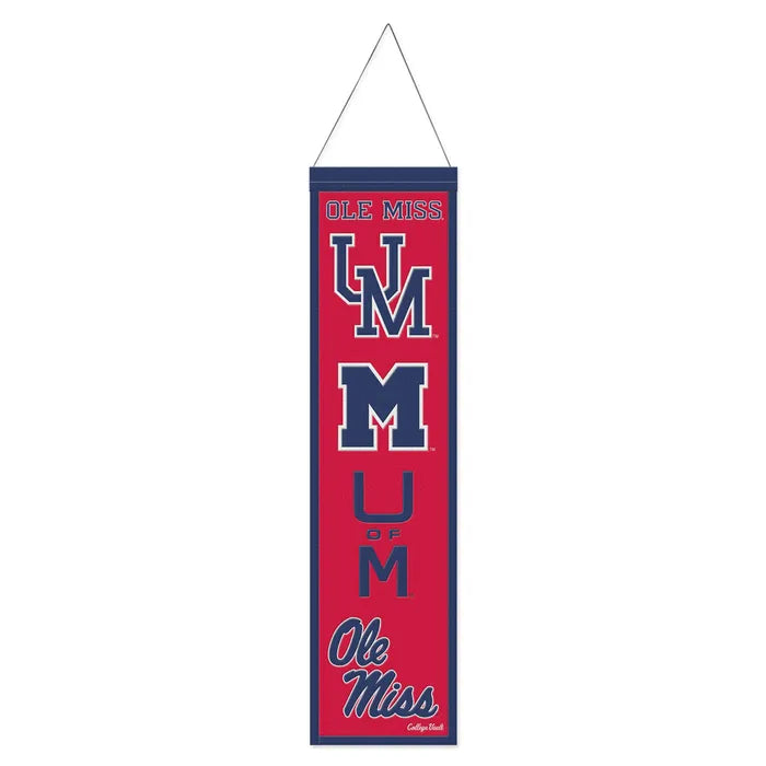 Collegiate Wool Banner