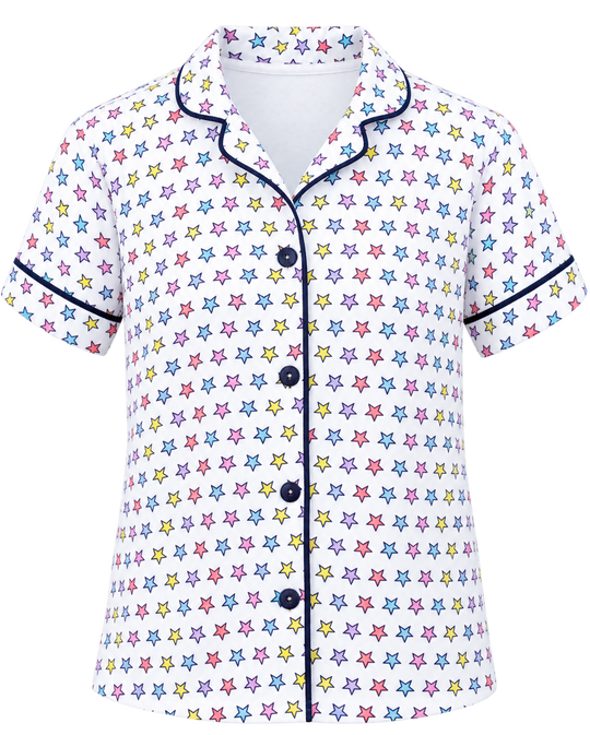 Girls' Azarhia Star Pajama Top