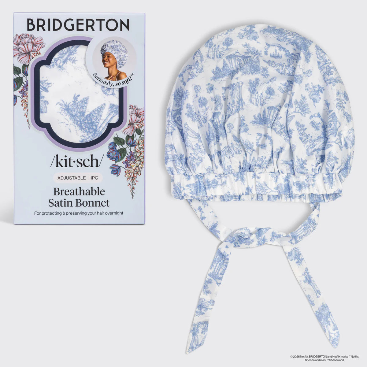 Kitsch Bridgerton Satin Bonnet