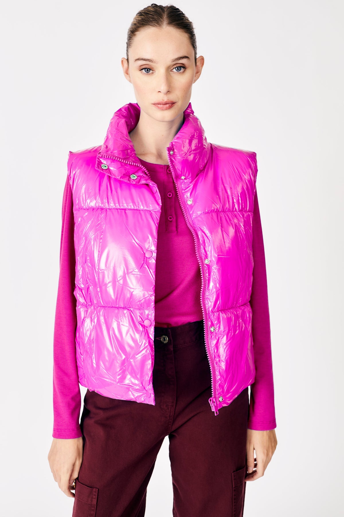 QUILTED DRAWSTRING PUFFER JACKET by Dex – Vivacious Clothing and Day Spa