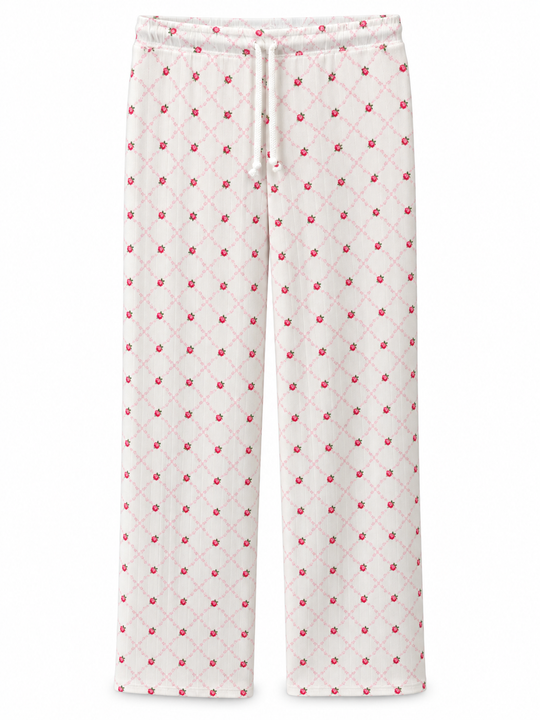 Girls' Ribbed Pajama Pants