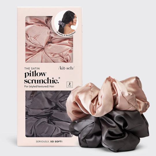 Kitsch Satin Pillow Scrunchies