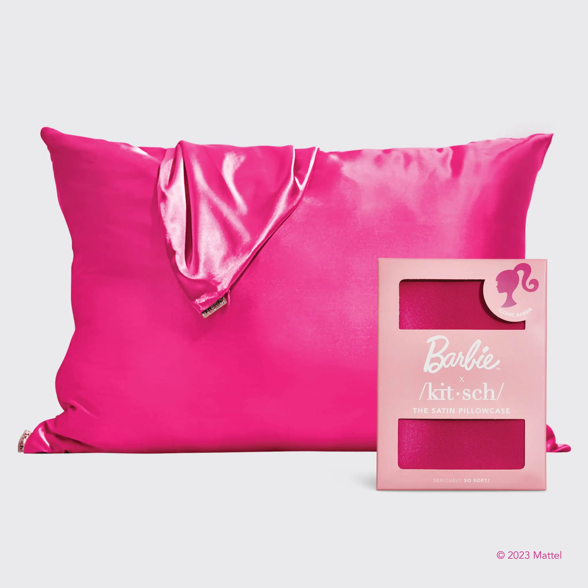 Kitsch Barbie Satin Pillowcase