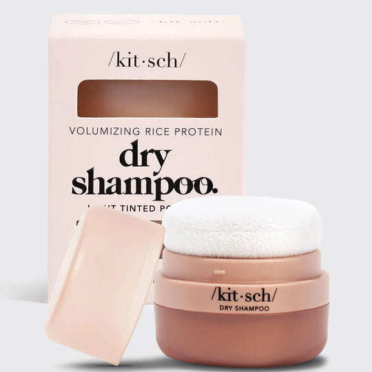 Kitsch Volumizing Rice Protein Dry Shampoo with puff