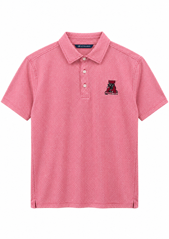 Cutter & Buck Pike Lattice Print Recycled Polo "Vault"