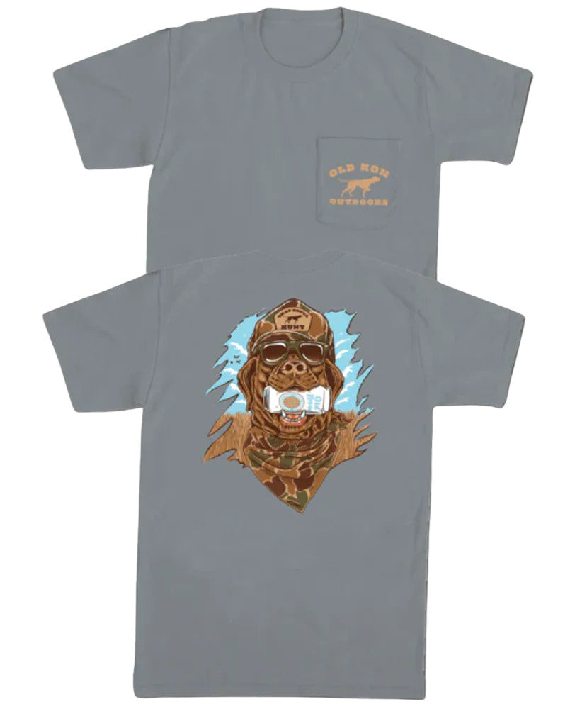 Old Row GBC Retro Can Camo Pocket Tee