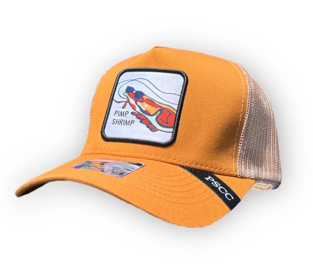 Pimp Shrimp Trucker Hats