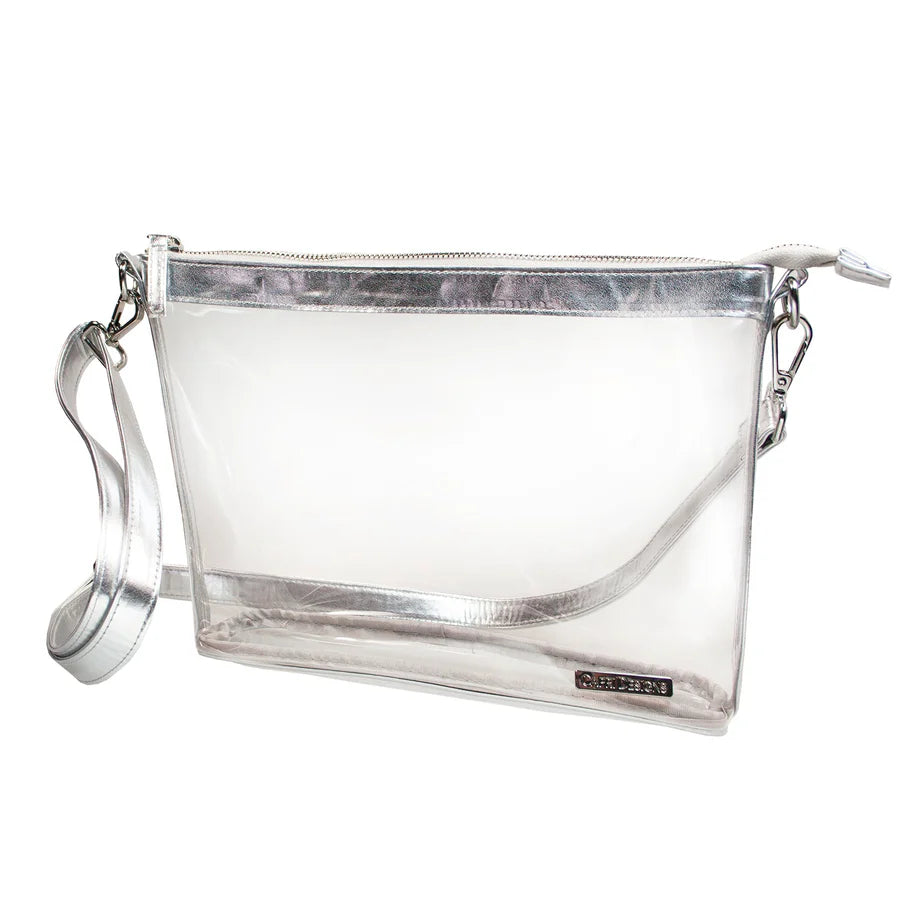 Capri Designs Clear Large Crossbody